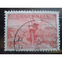 Австралия 1936 Богиня Амфитрита-владычица морей, присоединение Тасмании