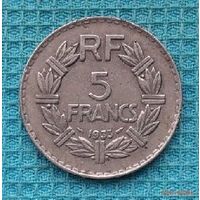 Франция 5 франков 1933 года. Новогодняя распродажа!