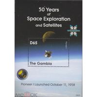 2008 Гамбия 5965 / B768 50 лет со дня запуска спутника Pioneer I    MNH
