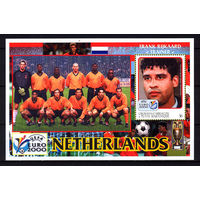 2000 Гренада Гренадины. Футбол. ЕВРО 2000. Сборная Нидерландов