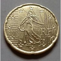20 евроцентов, Франция 2002 г.