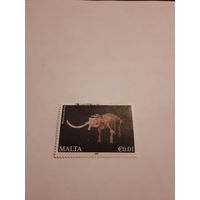 Марка Мальты - Доисторические животные 2009г.