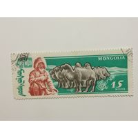 Монголия 1961. 40-летие образования Народной Республики-Животноводство