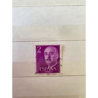 Почтовая марка Spanish Stamp - Francisco Franco