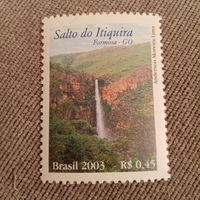 Бразилия 2003. Водопад. Salto do Itiquira