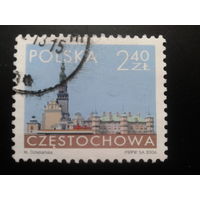 Польша, 2006, Стандарт, г. Ченстохова, Mi 1,5 евро гаш.