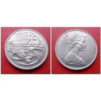 20 центов Австралия 1977 год - из коллекции