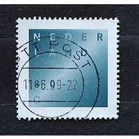 Нидерланды, 1м гаш, марка для писем соболезнования