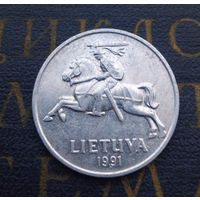 5 центов 1991 Литва #20