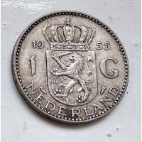 Нидерланды 1 гульден, 1955 4-8-26