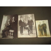 Почтовые карты,фотографии джентльменов до 1930 г.С рубля.