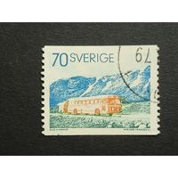 Швеция 1973. Почтовые вагоны
