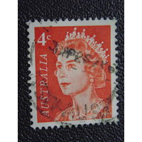 Австралия 1966 г. Королева Елизавета II.