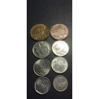Чехия 8 монет одним лотом
