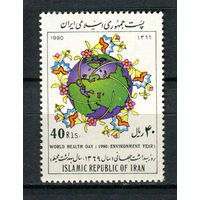 Иран - 1990 - Год Экологии. Цветы - [Mi. 2389] - полная серия - 1 марка. MNH.