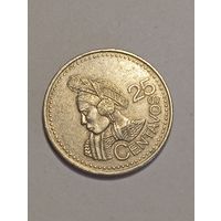 Гватемала 25 центов 2000 года