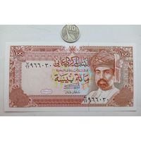 Werty71 Оман 100 байсов 1994 UNC банкнота