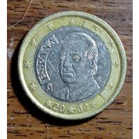 1 евро 2002 года , Испания