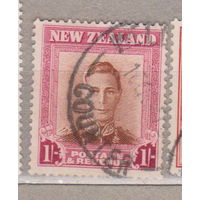 Известные Личности Люди Король Георг VI Новая Зеландия  1947 год  лот 12