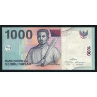Индонезия 1000 рупий 2011 г. Р141k. Серия WUC. UNC