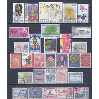 [2786] Дания. 30 гашеных марок.