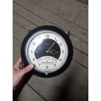 Настенные часы термометр барометр МАЯК