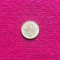Литва 10 цент 1997 г.