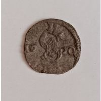 Очень редкий динарий 1620 г с перевернутой датой Р8