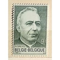 Бельгия: 1м/с известные люди, политик 1989
