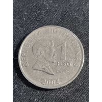 Филиппины 1 песо 2004