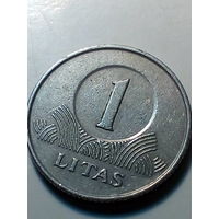 1 лит Литва 2001 год