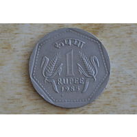 Индия 1 рупия 1985(Ллантризант)