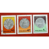 Польша. Монеты. ( 3 марки ) 1977 года. 7-5.