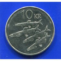 Исландия 10 крон 2006 UNC