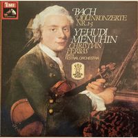 Bach, Yehudi Menuhin, Christian Ferras, Bath Festival Orchestra – Violinkonzerte Nr. 1-3