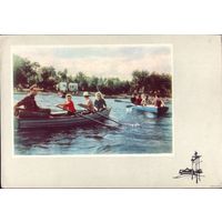 1962 год Возера Нарач На лодках