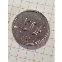 Бельгия 50 франков 1993 года .