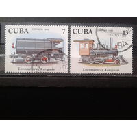 Куба 1980 Локомотивы