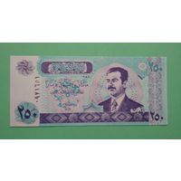 Банкнота 250 динаров  Ирак 2002 г.