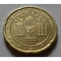 20 евроцентов, Австрия 2007 г.