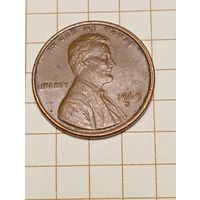 США 1 цент 1969 . S . года .