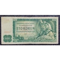 100 крон Чехословакия 1961 г.