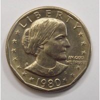США 1 доллар 1980 Сьюзен Энтони двор S