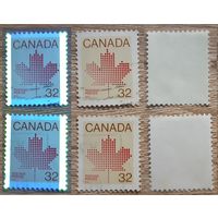 Канада 1983 Кленовый лист. Mi-CA 865A. 32С.