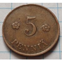 Финляндия 5 пенни, 1920     ( 2-1-6 )
