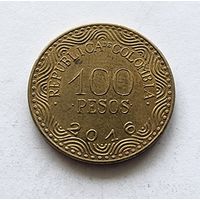 Колумбия 100 песо, 2016