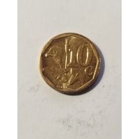 ЮАР 10 центов 2010