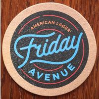 Подставка под пиво American Lager Friday Avenue No 3