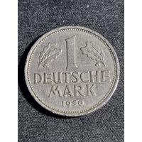 Германия (ФРГ) 1 марка 1950  F