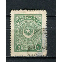 Турция - 1924/1926 - Полумесяц и звезда 2Pia - [Mi.839a] - 1 марка. Гашеная.  (LOT EJ2)-T10P2